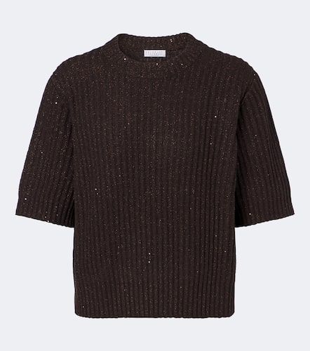 Pull en cachemire et laine mélangés - Brunello Cucinelli - Modalova