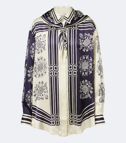 Alémais Chemise Banderra en soie à fleurs - Alemais - Modalova