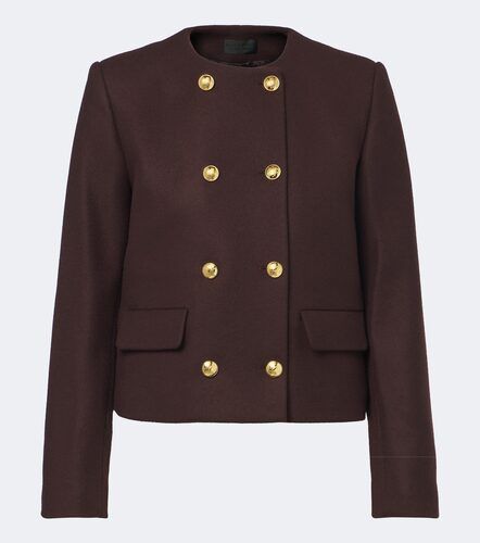 Veste courte Melanie en laine mélangée - Nili Lotan - Modalova