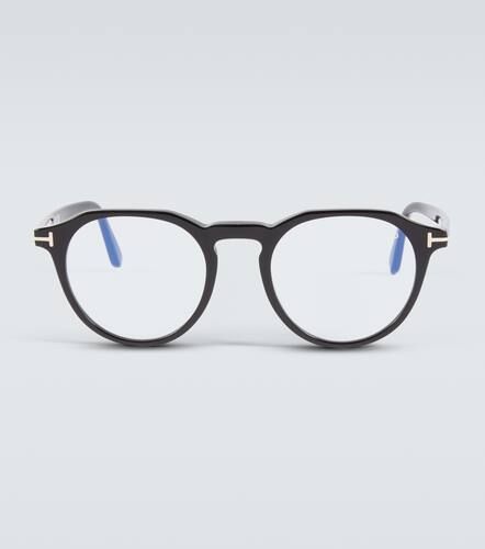 Lunettes Rondes Tom Ford pour Homme | Modalova