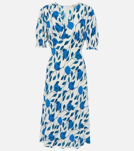 Robe midi Jemma imprimée en crêpe - Diane von Furstenberg - Modalova