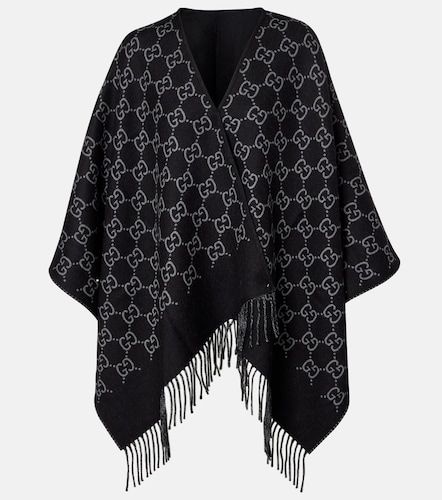 Gucci Poncho en laine - Gucci - Modalova