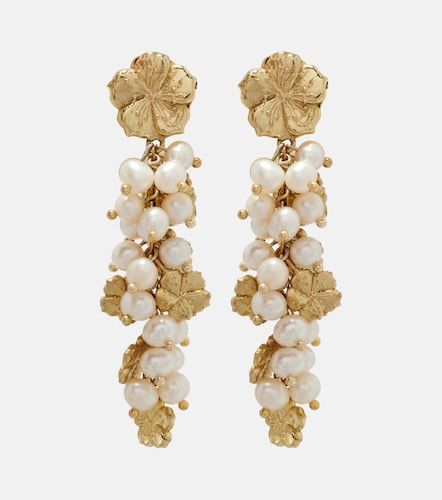 Alémais Boucles d’oreilles Tea Spirit en plaqué or - Alemais - Modalova