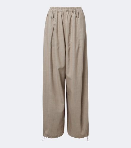 Pantalon ample Oakdale en laine vierge - The Frankie Shop - Modalova