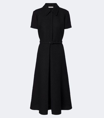 Fendi Robe midi en laine mélangée - Fendi - Modalova