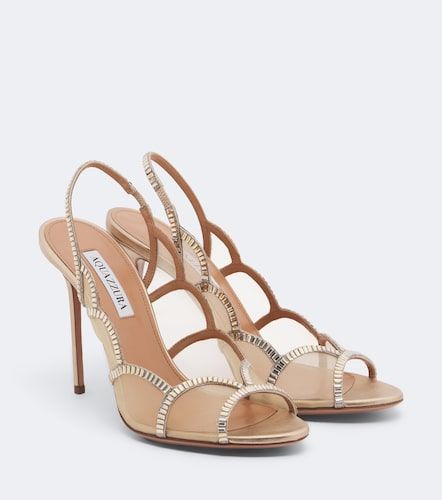 Sandales slingback Nightfall à ornements - Aquazzura - Modalova