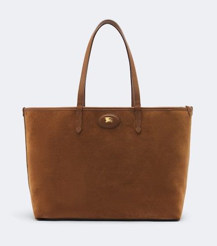 Cabas réversible Bloomsbury Medium en daim - Burberry - Modalova