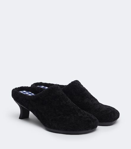 Loewe Mules Dive en shearling - Loewe - Modalova
