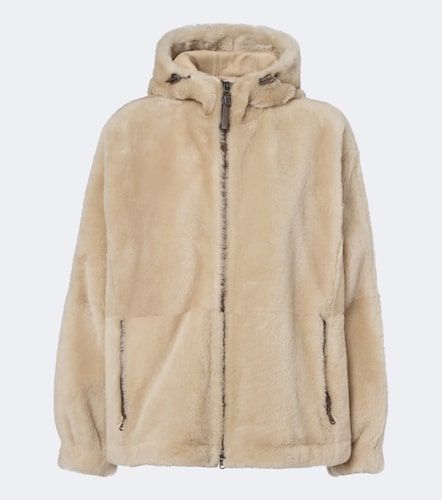 Veste Monili en shearling à capuche - Brunello Cucinelli - Modalova