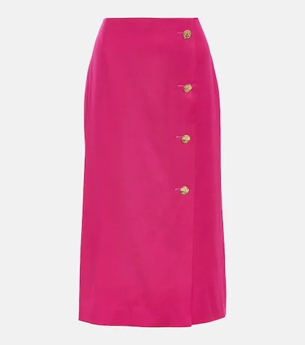Jupe crayon midi en laine - Nina Ricci - Modalova