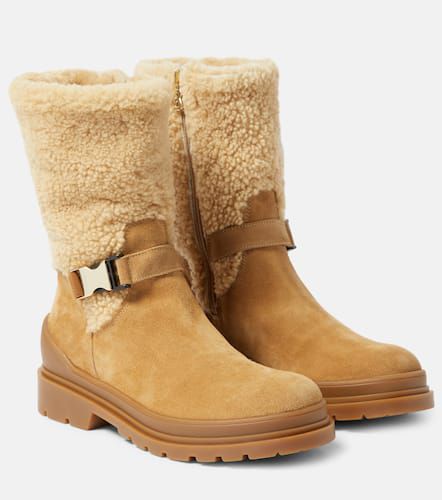 Bottines St. Mortiz en cuir et shearling - Bogner - Modalova