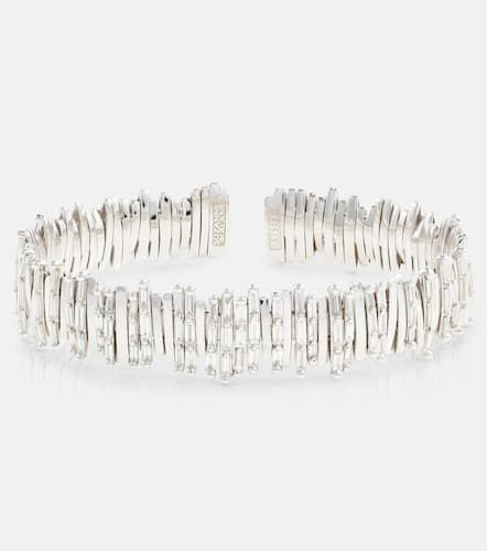 Bracelet Classic en or blanc 18 ct et diamants - Suzanne Kalan - Modalova
