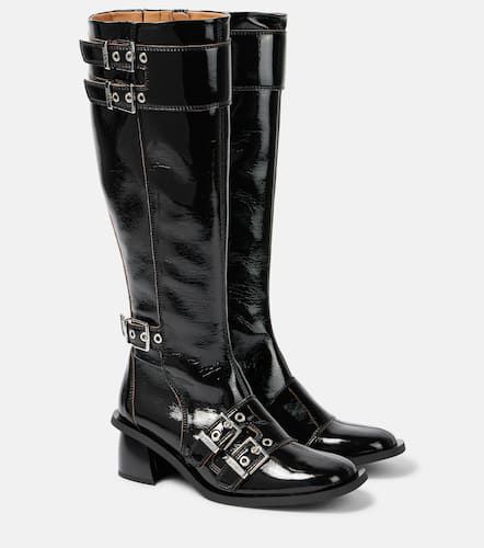 Bottes Feminine en cuir synthétique - Ganni - Modalova