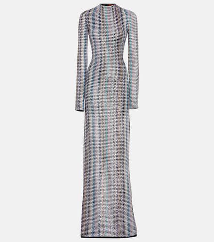 Robe longue Zig Zag à sequins - Missoni - Modalova