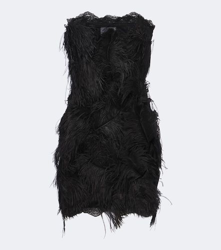 The Attico Robe à plumes - The Attico - Modalova