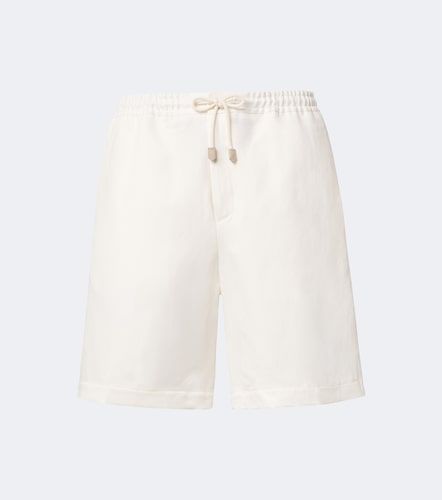 Canali Short en lin et soie - Canali - Modalova