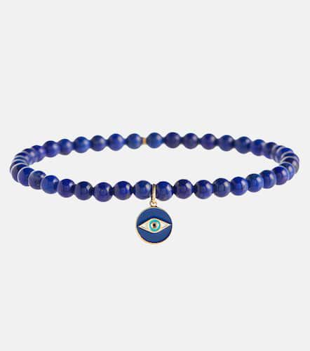 Bracelet en or 14 ct et lapis-lazuli - Sydney Evan - Modalova