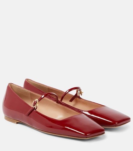 Ballerines Mary Jane Christina en cuir verni - Gianvito Rossi - Modalova