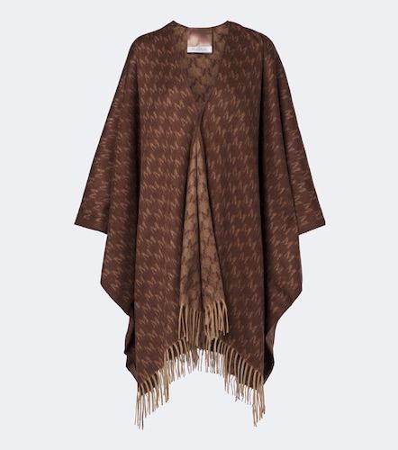Étole en poil de chameau à franges - Max Mara - Modalova