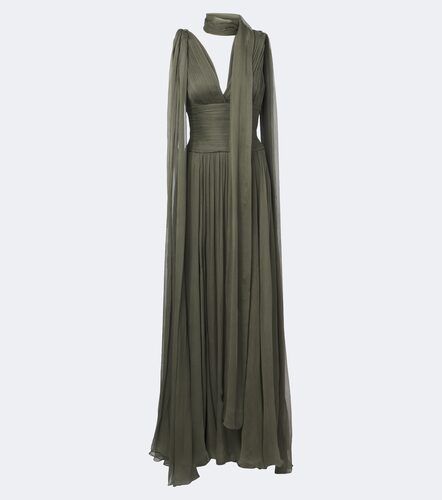 Elie Saab Robe longue en soie - Elie Saab - Modalova