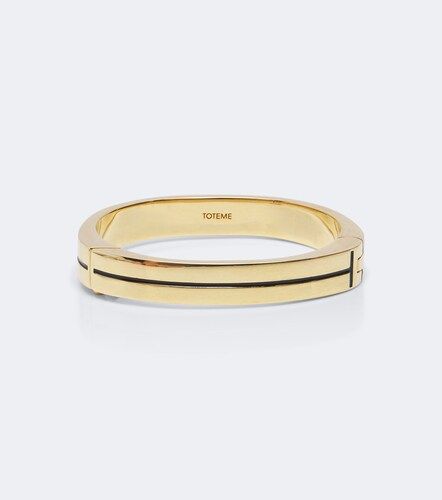 Bracelet Signature en plaqué or 24 ct - Toteme - Modalova
