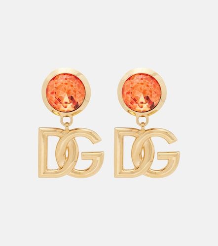 Boucles d'oreilles DG à ornements - Dolce&Gabbana - Modalova