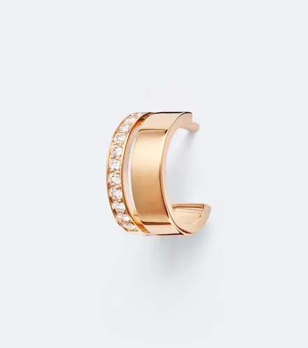 Boucle d'oreille unique Berbere en or rose 18 ct et diamants - Repossi - Modalova