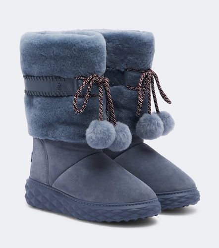 Bottes compensées Cobi en daim - Jimmy Choo - Modalova