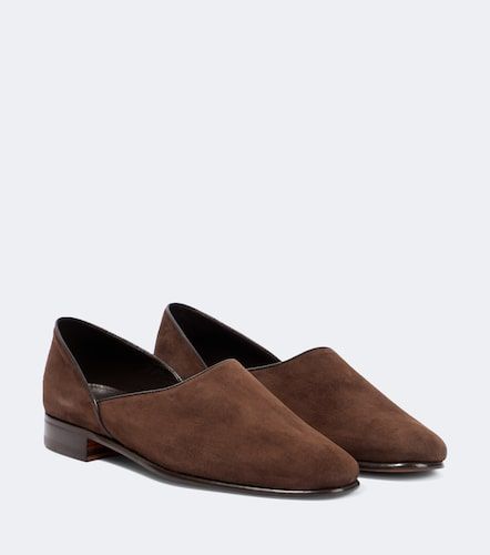 Bode Mocassins House Shoe en daim - Bode - Modalova