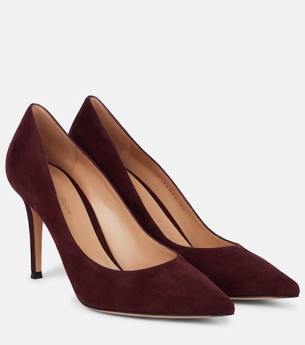 Escarpins Gianvito 85 en daim - Gianvito Rossi - Modalova