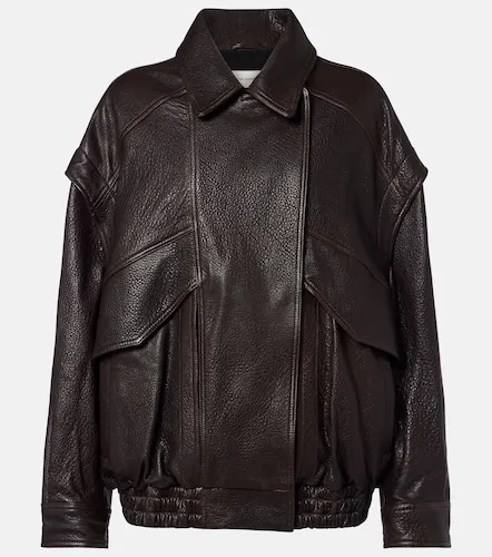 Nour Hammour Bomber Micah en cuir - Nour Hammour - Modalova