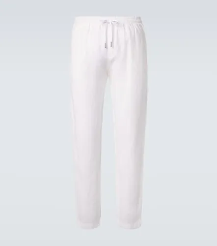 Thom Sweeney Pantalon droit en lin - Thom Sweeney - Modalova