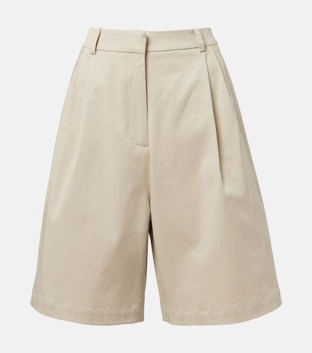 Bermuda Marfa en coton à pinces - The Frankie Shop - Modalova