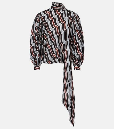 Gucci Blouse imprimée en soie - Gucci - Modalova
