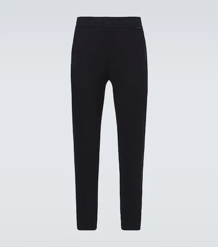 Pantalon de survêtement en coton mélangé - Moncler - Modalova