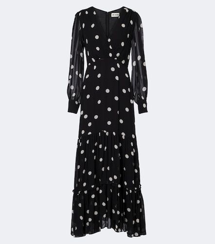 Rixo Robe longue Elsie à pois - Rixo - Modalova