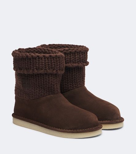 Miu Miu Bottines en daim - Miu Miu - Modalova