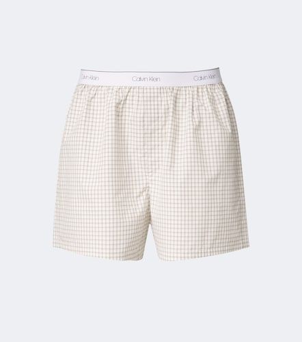 Caleçon Owen en coton à carreaux - Calvin Klein Collection - Modalova