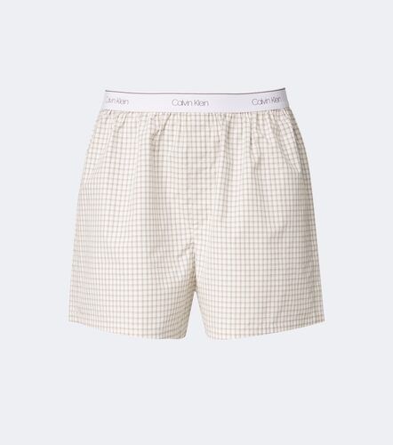 Caleçon Owen en coton à carreaux - Calvin Klein Collection - Modalova