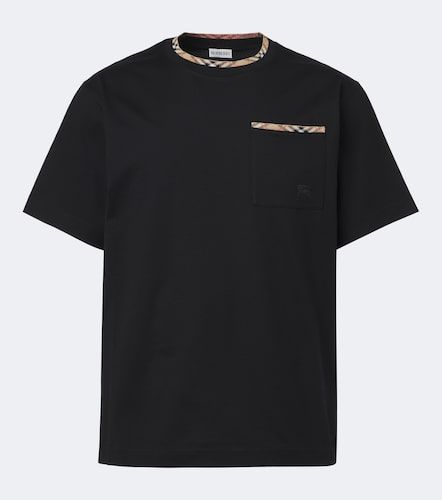 T-shirt Check en coton - Burberry - Modalova