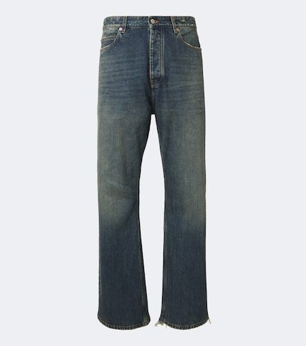 Balenciaga Jean wide délavé - Balenciaga - Modalova