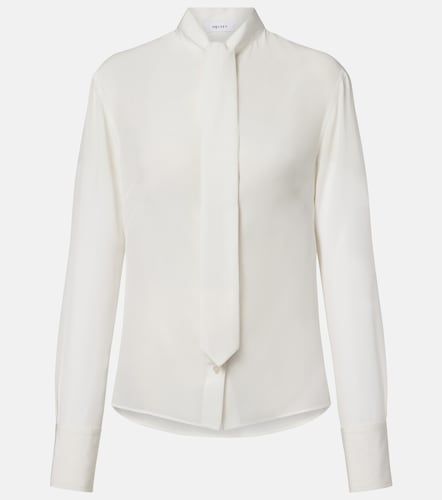 McQueen Chemise en crêpe de chine - McQueen - Modalova