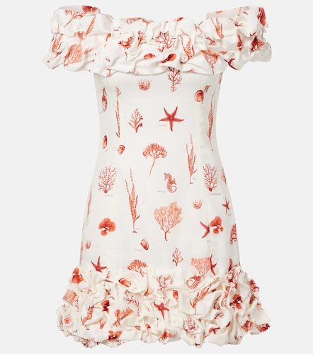 Robe Jardin imprimée en lin - Agua by Agua Bendita - Modalova