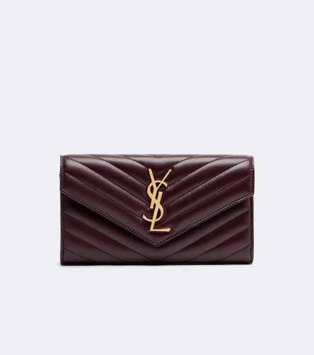Portefeuille Cassandre en cuir matelassé - Saint Laurent - Modalova