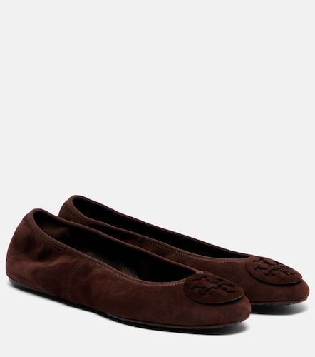 Ballerines Reva Travel en daim - Tory Burch - Modalova
