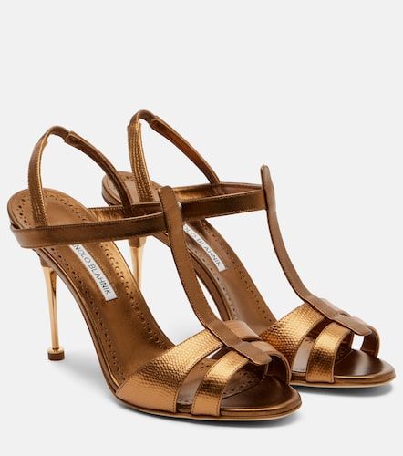 Sandales Retaux 105 en cuir - Manolo Blahnik - Modalova