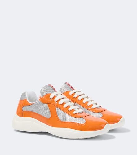 Baskets America's Cup en cuir - Prada - Modalova