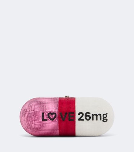 Pochette Love Pill Capsule à cristaux - Judith Leiber Couture - Modalova