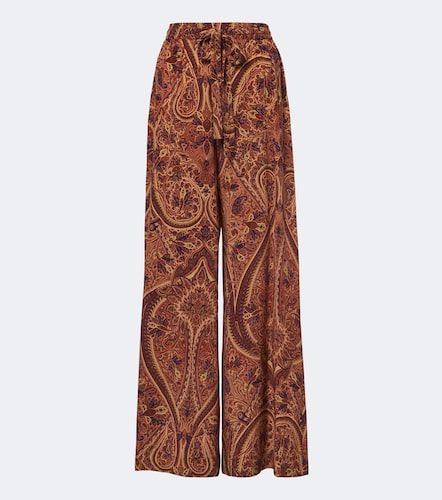 Pantalon ample Sawyer en soie - Ulla Johnson - Modalova