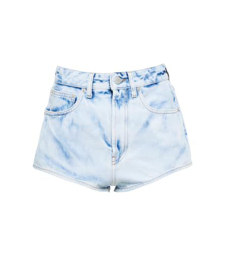 Short en jean à taille haute - Alessandra Rich - Modalova